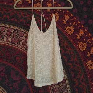 Urban outfitters pretty white lace top BARELY WORN