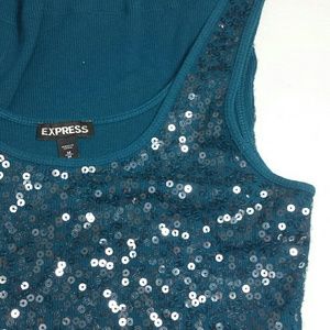 Express Sequin Tank Top