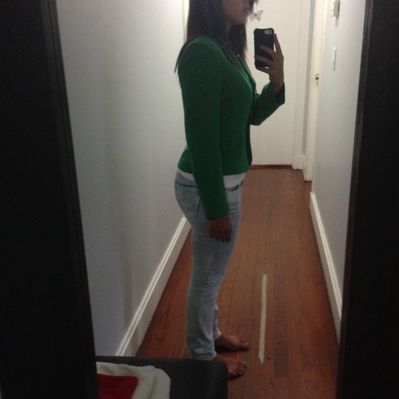 Green blazer💚 - Picture 2 of 4