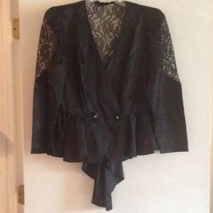Vintage revamp plus size jacket