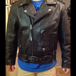 Youth leather jacket-lightly used-smoke free home