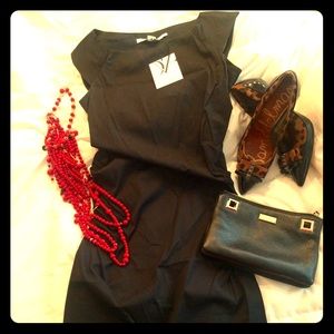 Diane Von Furstenberg black Gabi dress