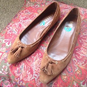 👢Ralph Lauren Suede Flats👢