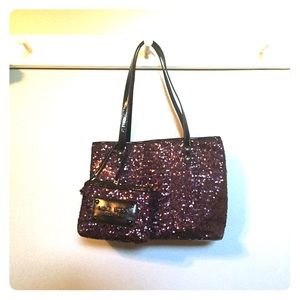 Purple Nine West purse