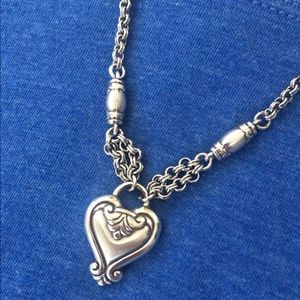 Brighton heart necklace
