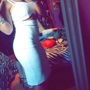 White dress