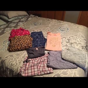 Womens pajama lot
