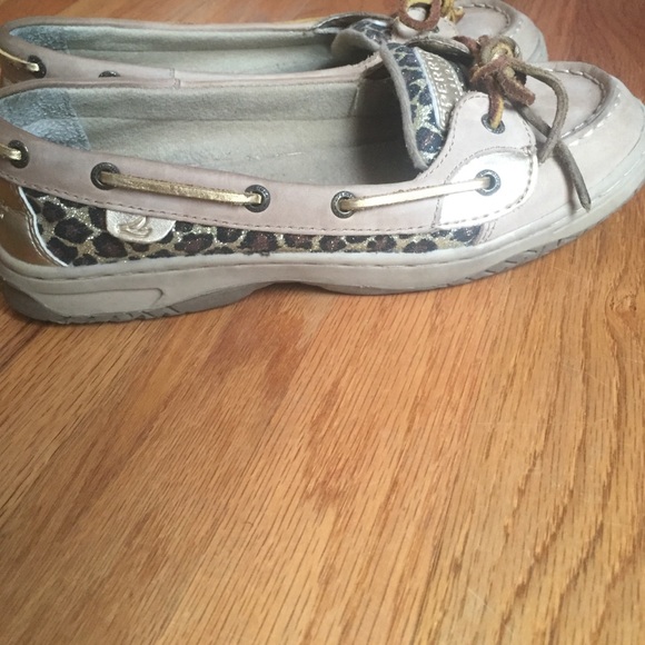Leopard Sequin Angelfish Sperry's!