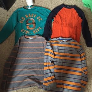 Eight year old medium boy thermal shirts.