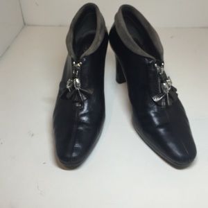 Brighton booties with tassel