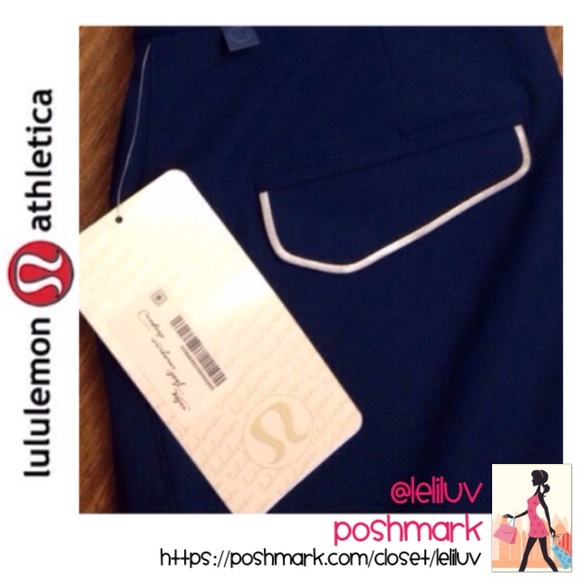 LULULEMON Long story short Sz2 Poseidon blue - Picture 3 of 4