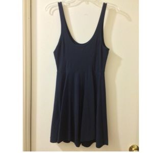 Dark Blue Mini Dress