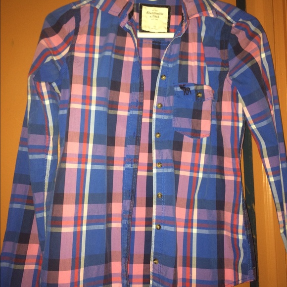 Abercrombie plaid shirt