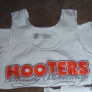 Hooters beauty boot camp shirt! XS