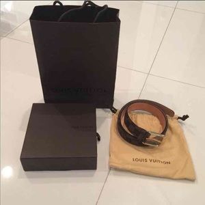 100% Authentic Louis Vuitton Belt!