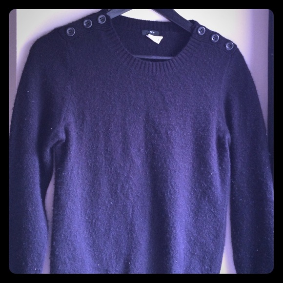 J. Crew Black Sweater {S}