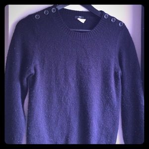 J. Crew Black Sweater {S}
