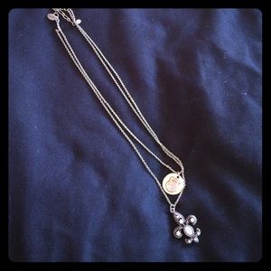 American Eagle Outfitters Fleur De Li necklace