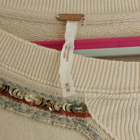 Free people embroidered sweatshirt - Picture 3 of 4