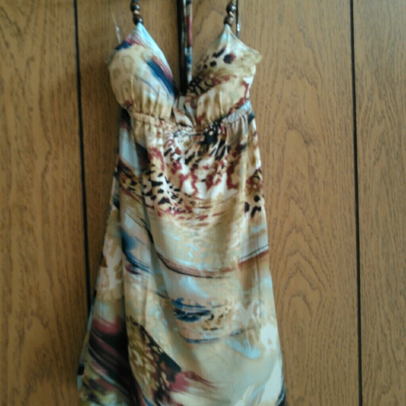 NWT Women's Junior Medium Halter Top Dress