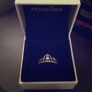 Pandora 'Princess Ring' Size 6.