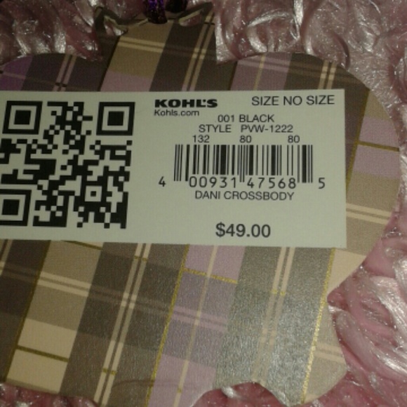 NEW Vera Wang Princess heart shaped purse - Picture 4 of 4