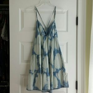 SALE:Seven for all mankind-- acid wash denim dress