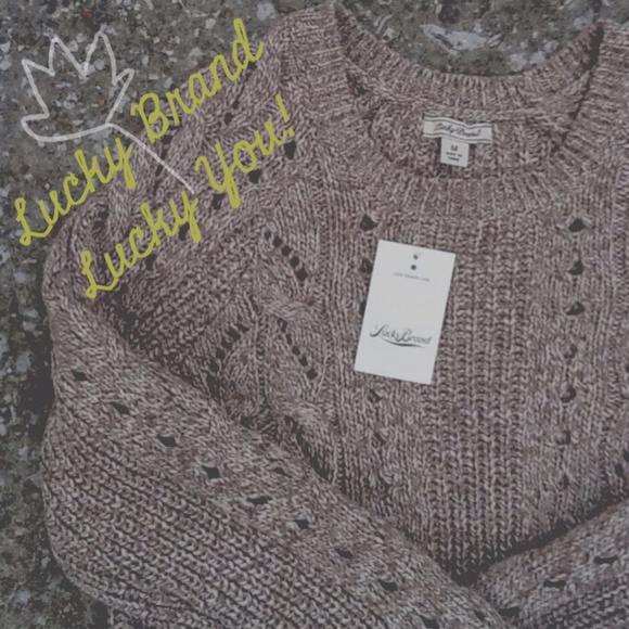 Lucy Brand knit sweater