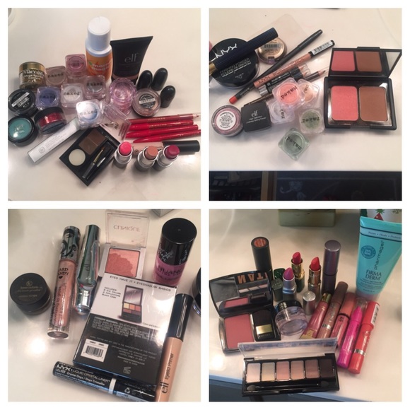 Huge make up lot MAC ELF Lancome NYX ARBONNE