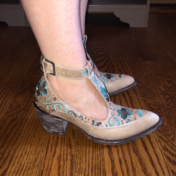 Old Gringo Artisan Handmade Cowboy Bootie size 7.5 - Picture 2 of 4