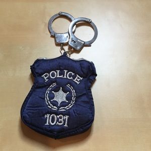 Boutique Halloween Police Mini Bag