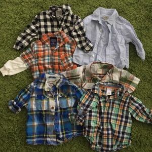 12-18 months baby boy tops. Assorted brands