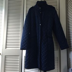 Cole Haan Quilted Coat, size XL