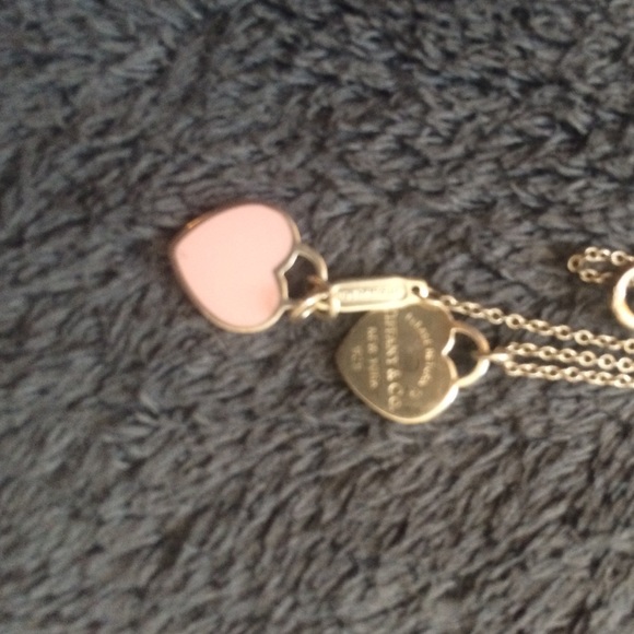 Tifannys Double Heart Necklace/Pendant