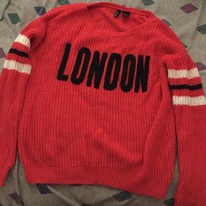 London sweater