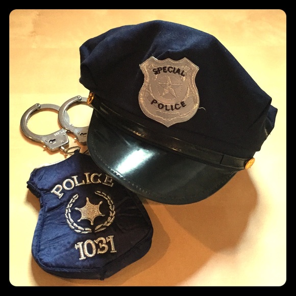 Boutique Halloween Police Hat