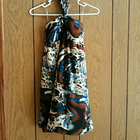 Women's Junior Small Halter Top Dress