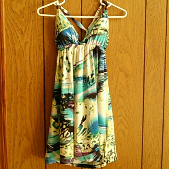 Women's Junior Medium Halter Top Dress