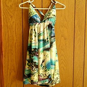 Women's Junior Medium Halter Top Dress