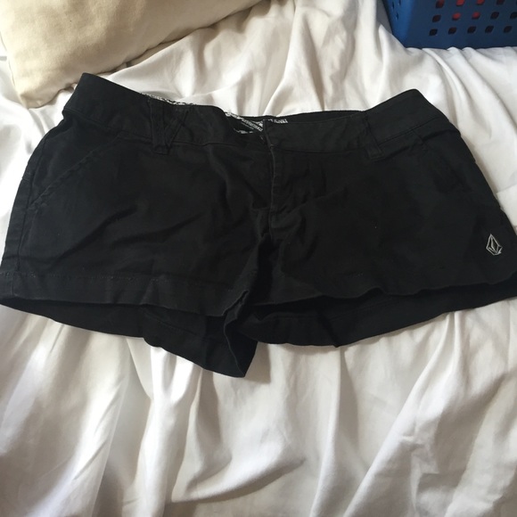Black Volcom Shorts