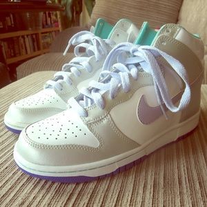 NOTB unisex NIKE  Dunk pastel & silver sneakers