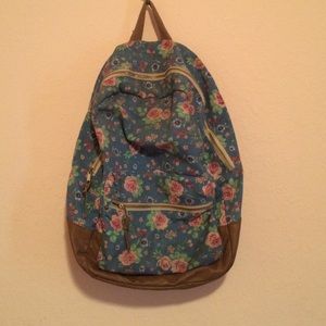 Floral backpack