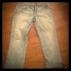 American eagle crop jeans