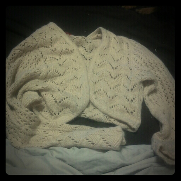 RABBIT hair creme half sweater