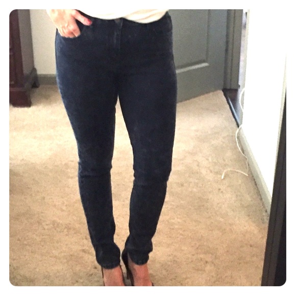 Forever 21 mineral wash skinny jeans