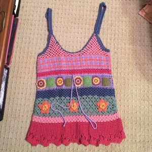 Crotchet summer festival top!