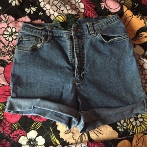 Vintage Ralph Lauren high-waisted shorts
