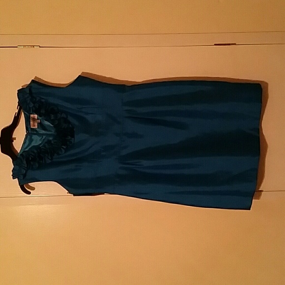 Blue dress