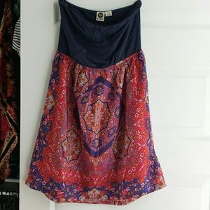 Roxy strapless dress