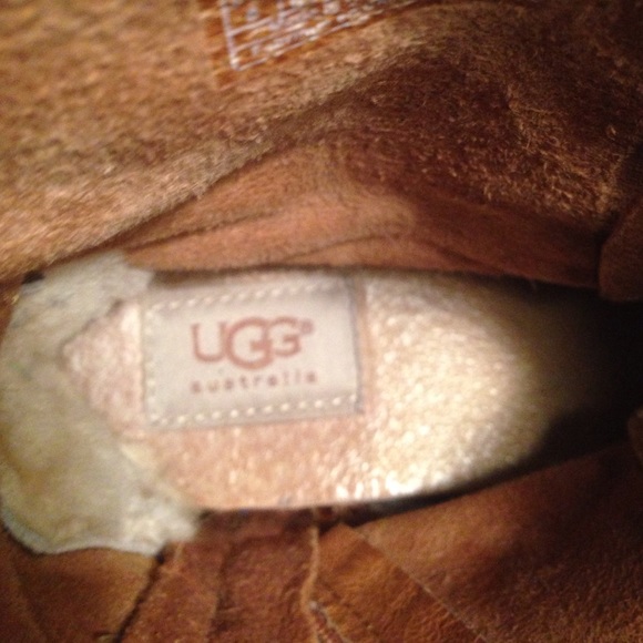 UGG Kaysa Fringe Moccasin Boots